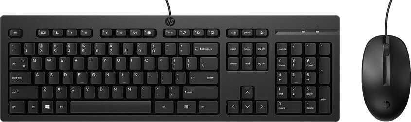 Клавиатура HP 225 Wired Mouse and Keyboard Combo 286J4AA / ЛОМБАРД