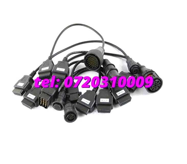 Set Cabluri Adaptoare Interfata Delphiautocom camioane Si Tiruri