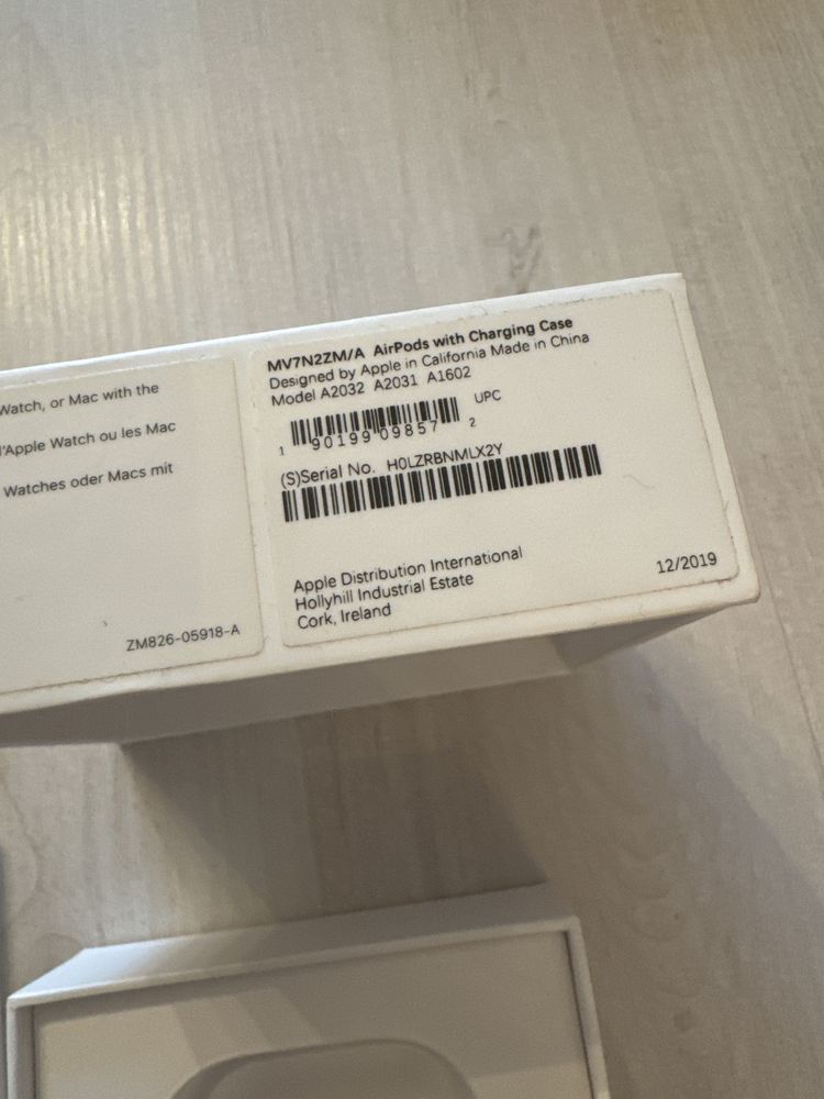 Airpods 2 Оригинал