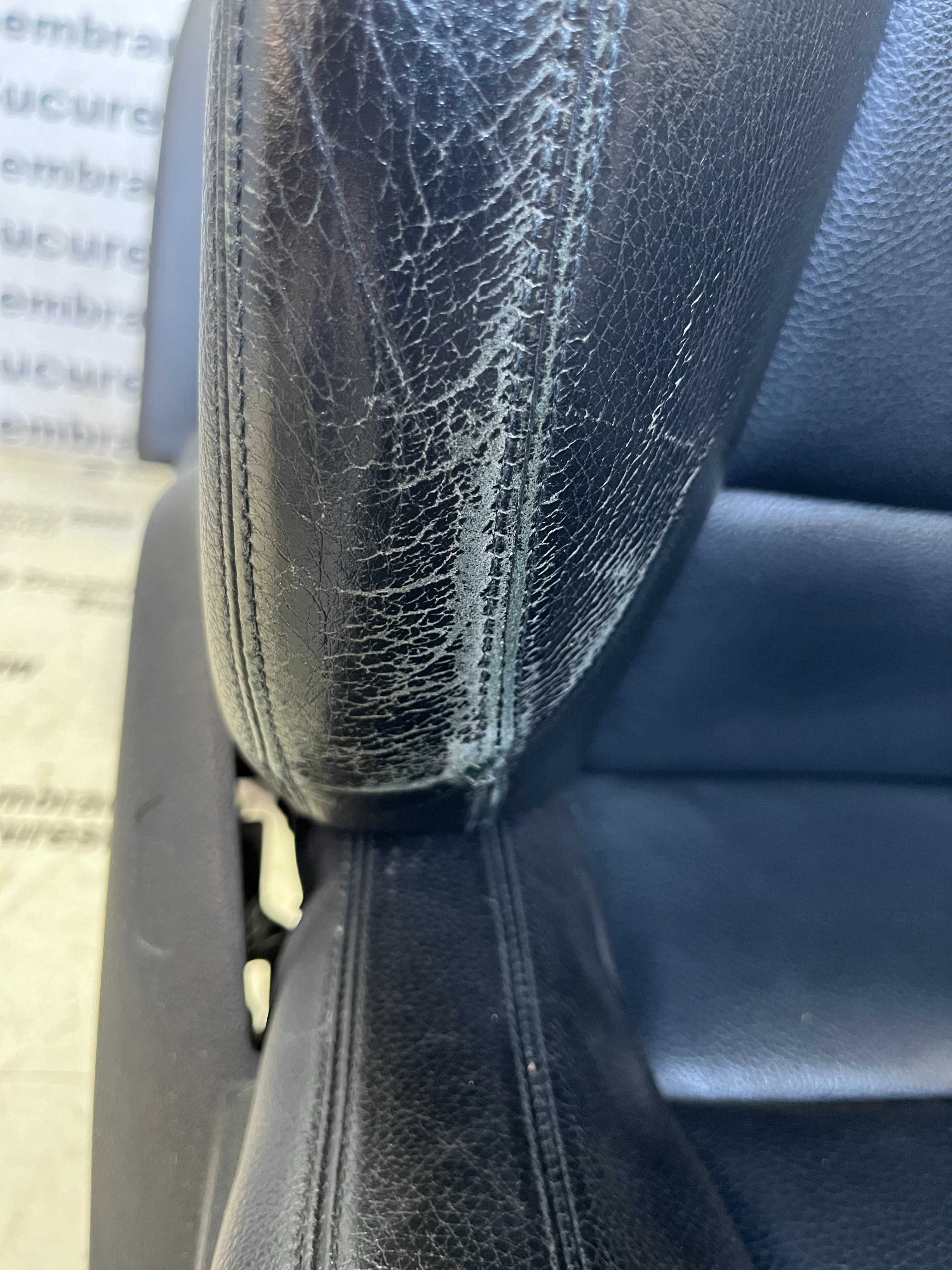 Interior scaune Recaro M piele neagra BMW f10 nfl cu incalzire UK