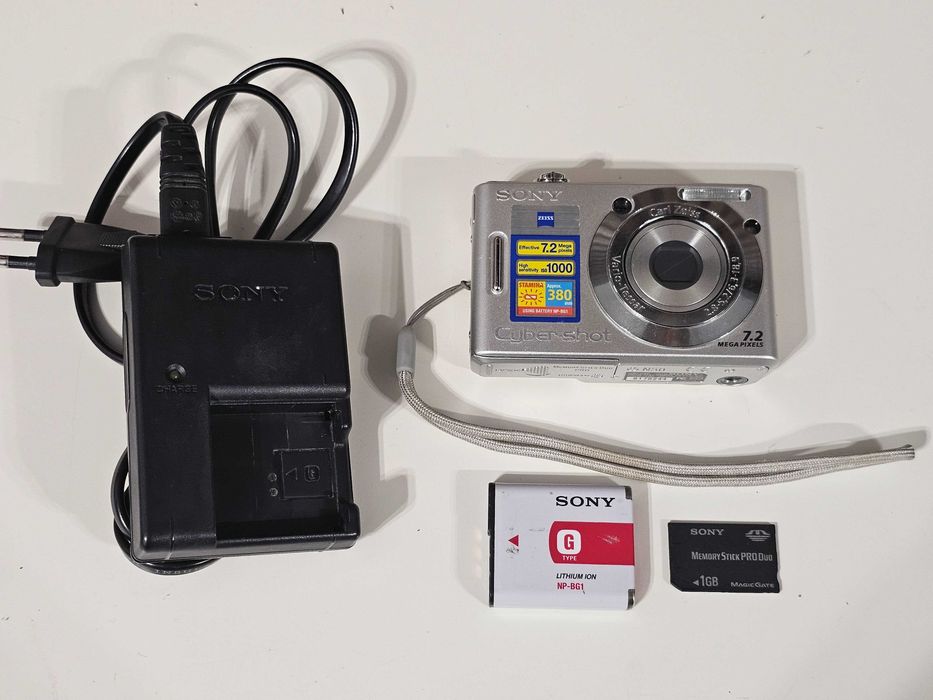 Aparat foto digital compact Sony DSC W35 7,2 MP 3x Zoom