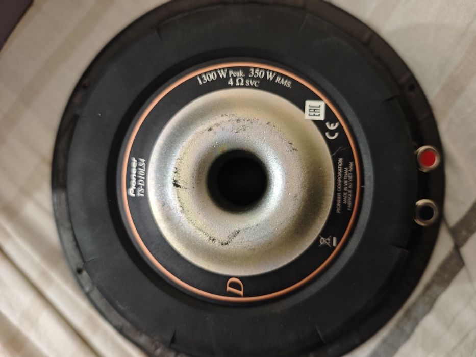 Короб стелс для Gentra -Lacetti. Сабвуфер Pioneer TS-D10LS4.