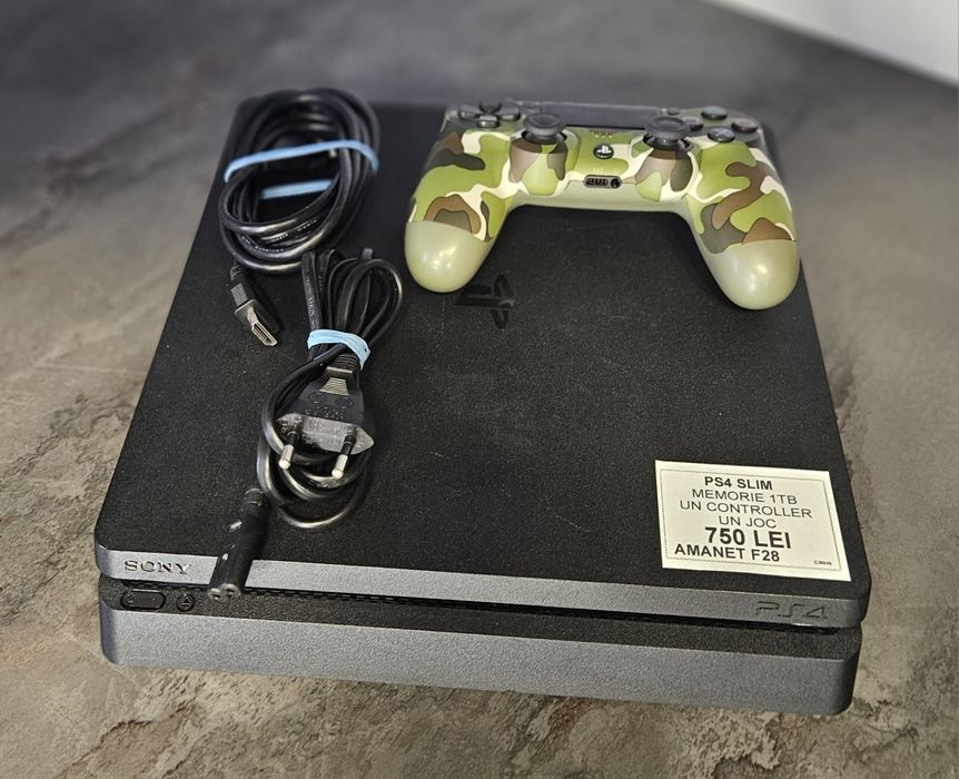 Amamet F28: Consola PlayStation 4 Slim 1Tb (N)
