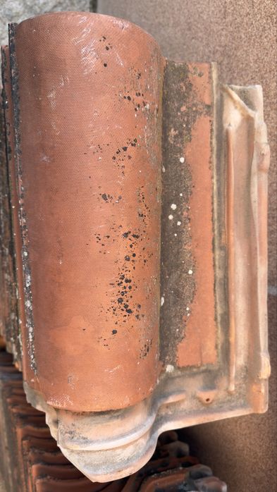 Гръцки керемиди, Бетонни колове