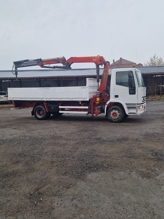 Iveco eurocargo cu macara!