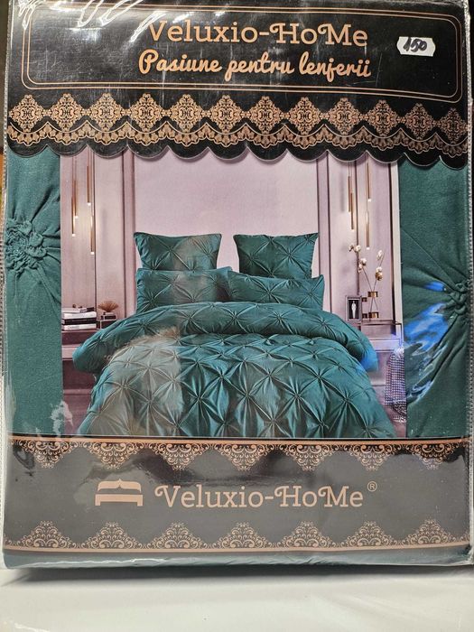 Lenjerie de pat 6 piese - King Size - Nou