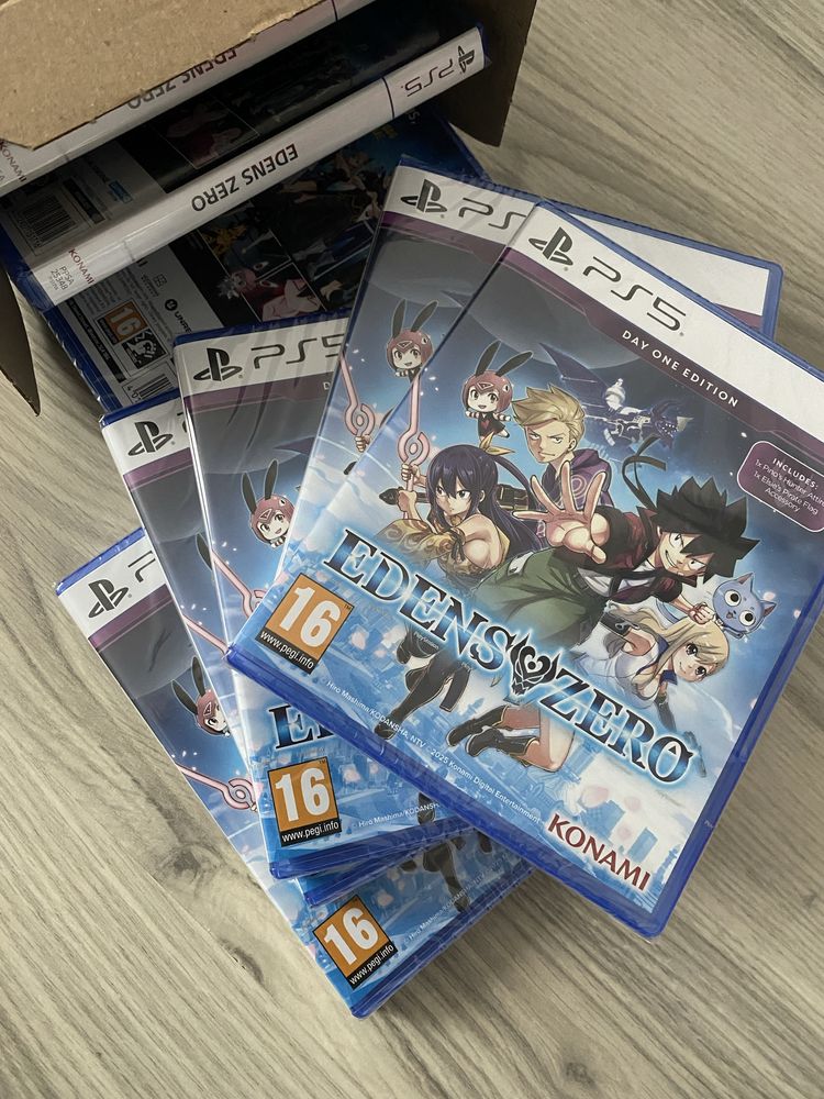 Jocuri  Edens Zero pentru PS5/XBox seria x/Sigilate !