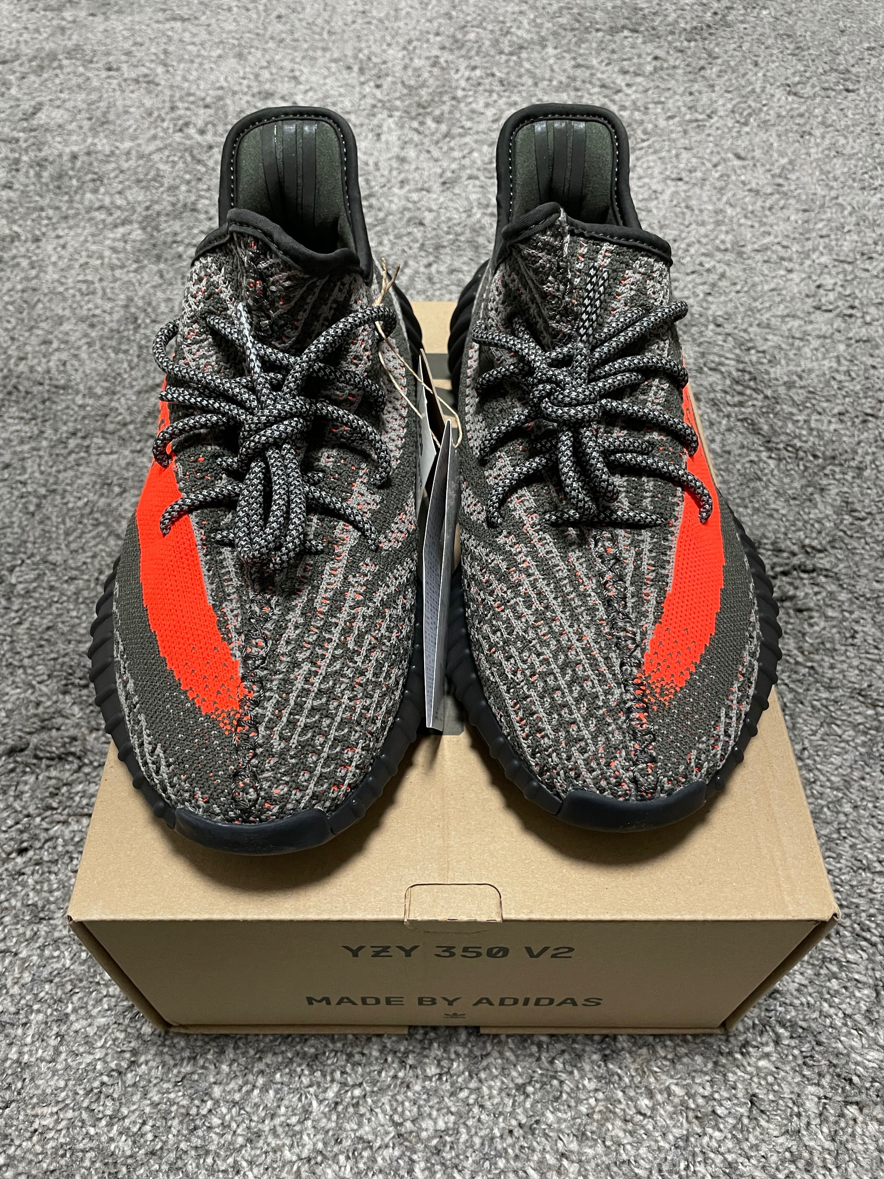 Yeezy Boost 350 v2 Carbon Beluga 42