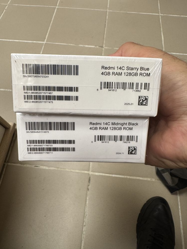 Xiaomi Redmi 14C 4+4/128gb - чисто нови с 3 год. гаранция от Yettel