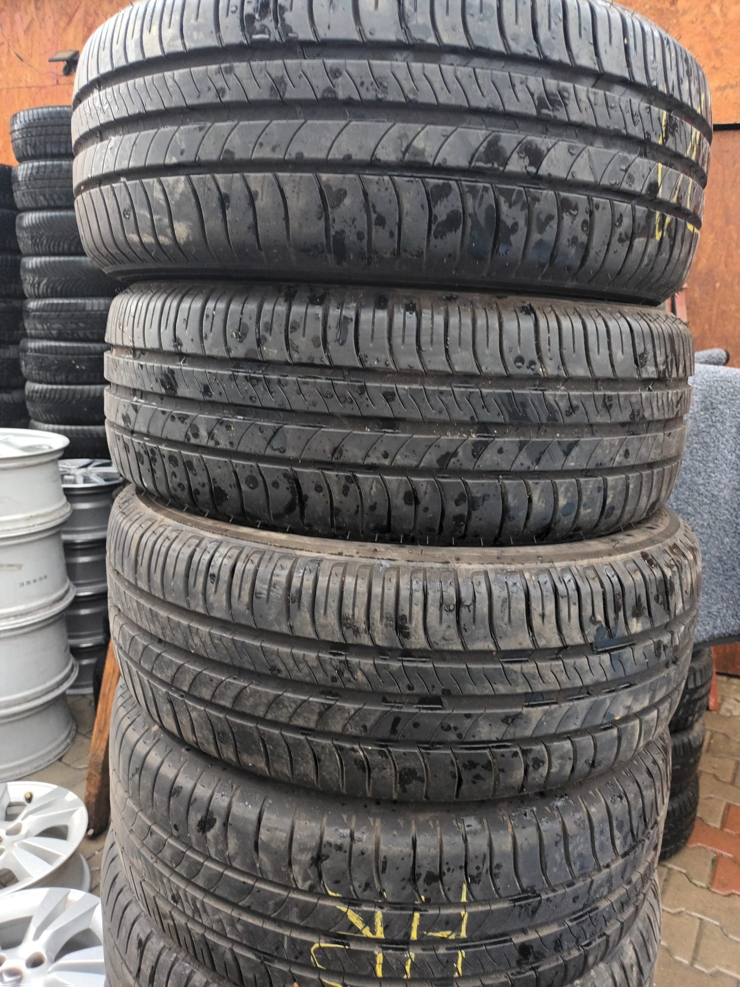 4 anvelope vară  michelin 195/55/16 6,6-7mm dot 2015