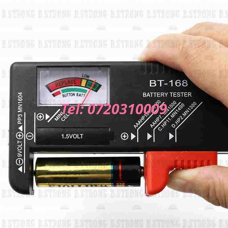 Tester Baterii Universal Cu Indicator Testare