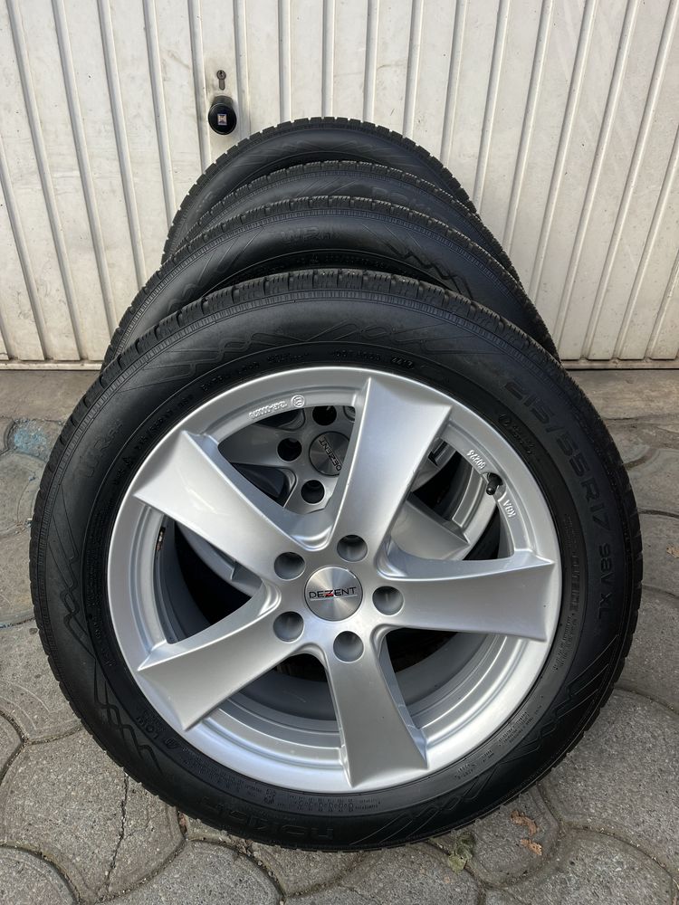 Jante 5x112mm anvelope 215/55 R17 VW, Audi, Seat, Skoda Mercedes