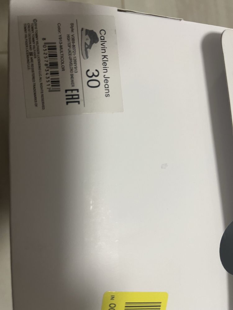 Детски кецове Calvin Klein Jeans