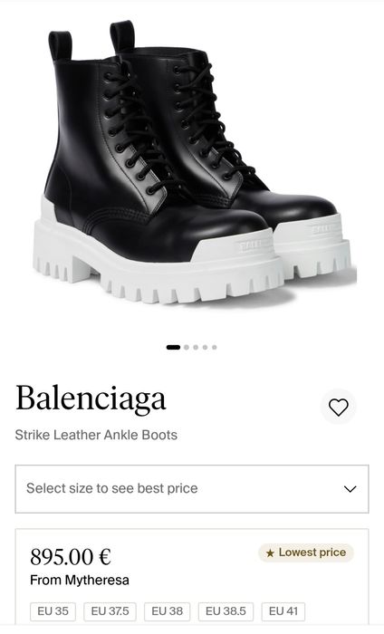 Дамски Ankle Boots на Balenciaga