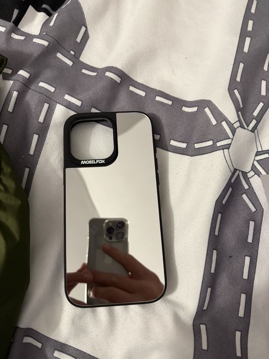 Vand husa mobilfox cu oglinda pe spate(16 promax)