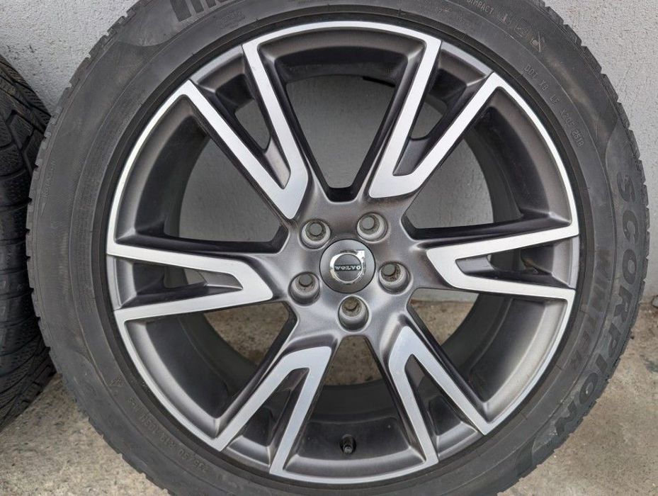 Jante 5 spite duble 19" Volvo S90 V90 S60 V60CC XC40 XC60 XC70 XC90 anvelope 235/50R19 Pirelli