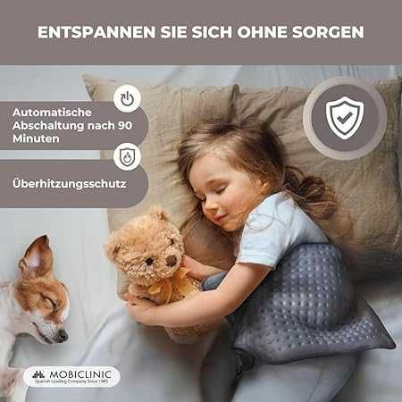 Mobiclinic Нагревателна подложка, Термо възглавница 100W ,  40 x 30 см