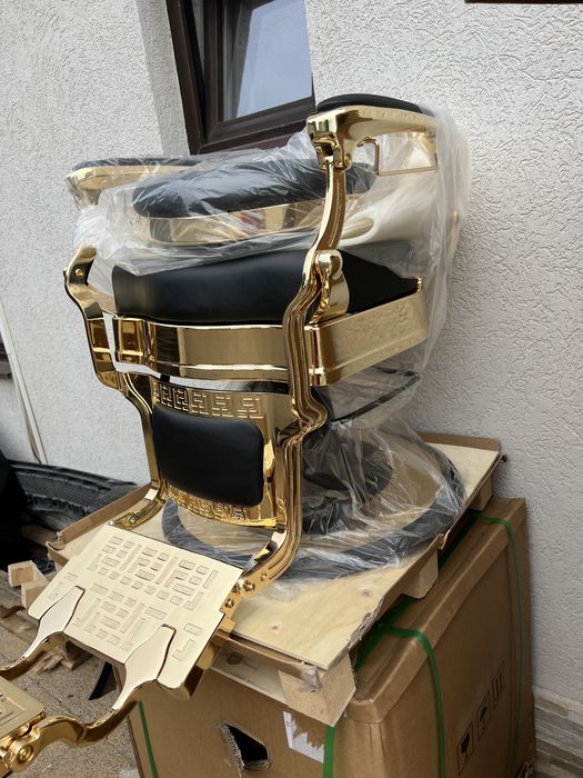Vand scaune Profesionale Barber Lord Gold&Black..
