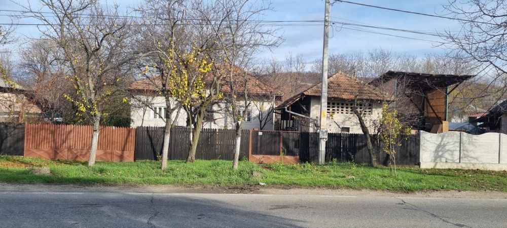 Casa, curte si teren in Calinesti, central