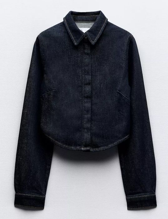 ZARA чисто нови, с етикет елегантно бюстие, дънкови ризи и елеци