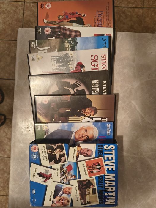 Album 6-DVD filme comedie cu Steve Martin