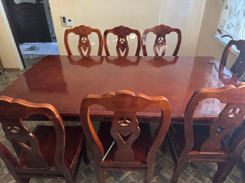 Стол и стулья 7шт