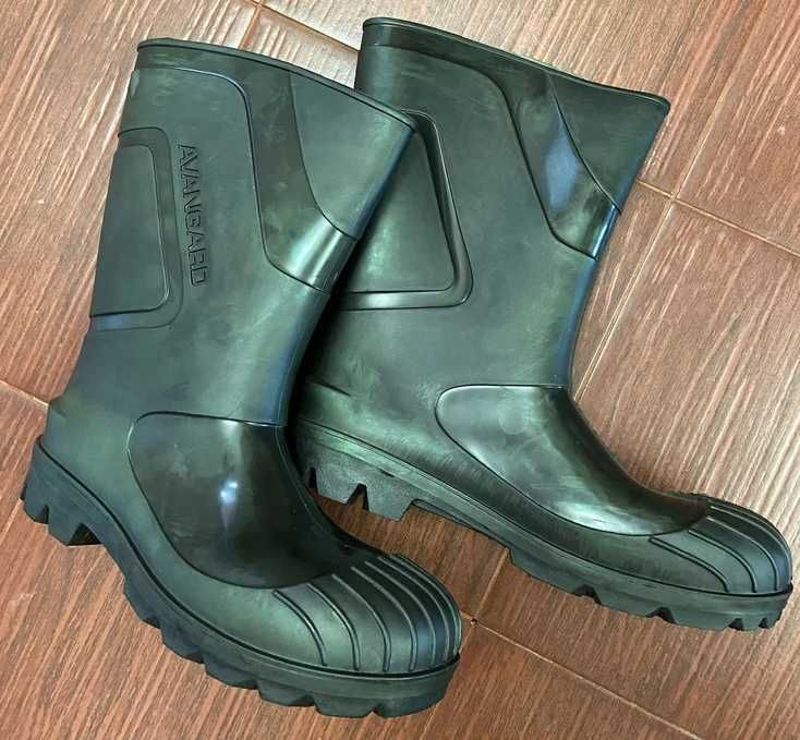 Сапоги резиновые рабочие, укороченные