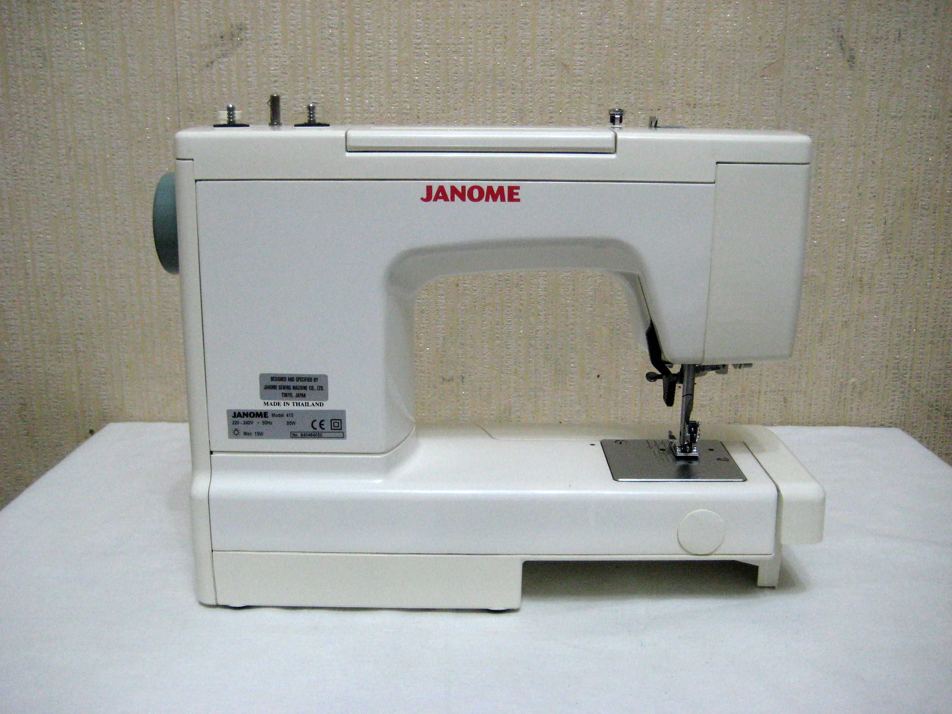 Janome415 швейный машинка оригинал Japan(made in Thailand)почти новая!