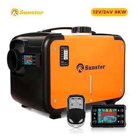 Incalzitor pe motorina Sunster 12v & 24v, Webasto sirocou