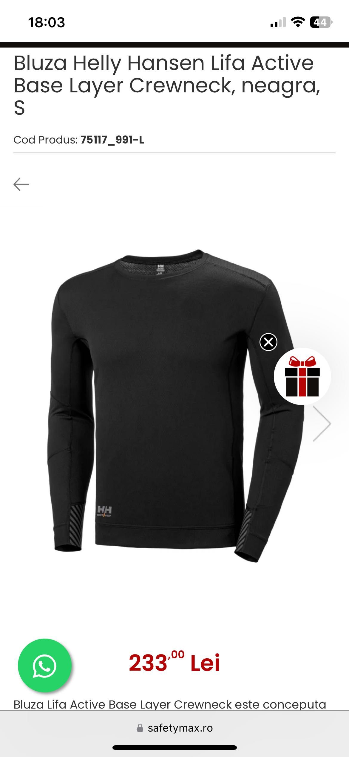 Tricouri și bluze  Helly Hansen Lifa Active 100 de lei