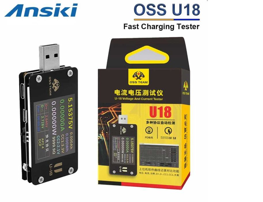 тестер напряжения и тока OSS U18 USB