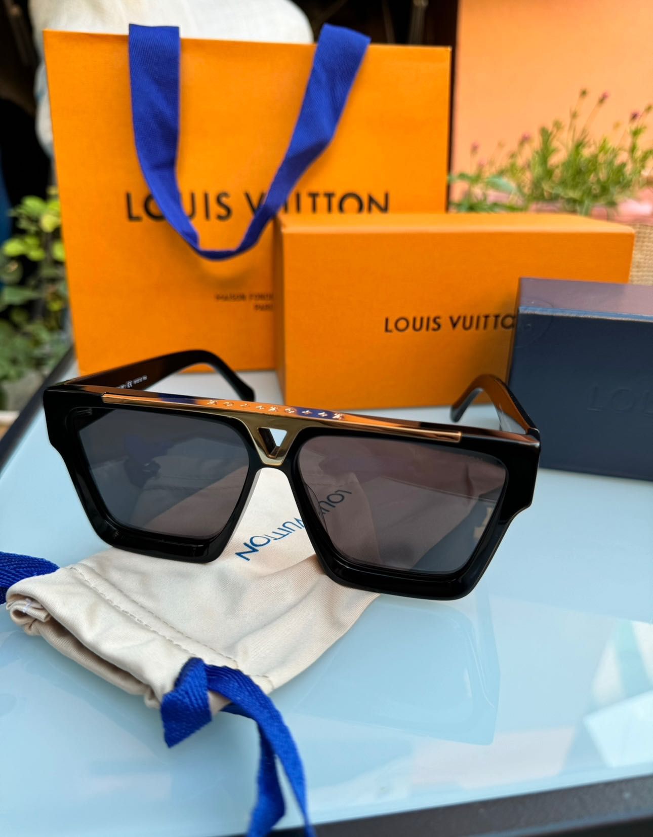 Ochelari de soare originali Louis Vuitton LV Evidence noi
