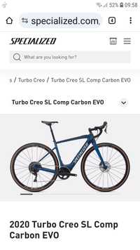 Vind bicicleta specialized creo sl comp