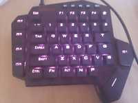 One-hand redragon gaming keyboard