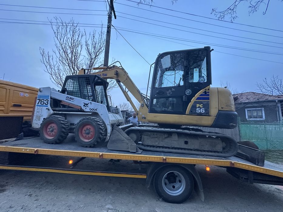 Închiriez utilaje de construcții cu operator