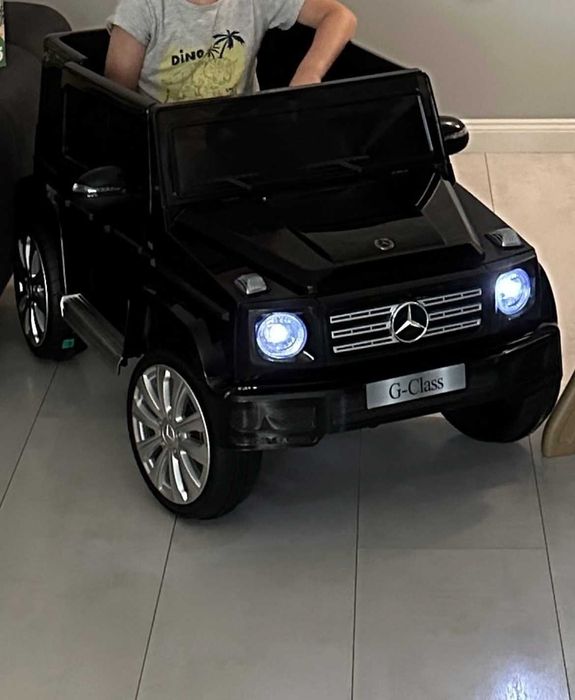 Акумулаторен джип  Mercedes - Benz G 500 - Черен, с дистанционно