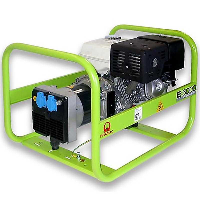 Generator de curent monofazat 4.6 kW PRAMAC E5000 benzina