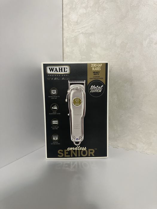 Masina de tuns WAHL Metal Editiin Senior, NOU Sigilata