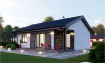 Kit casa lemn 101 mp
