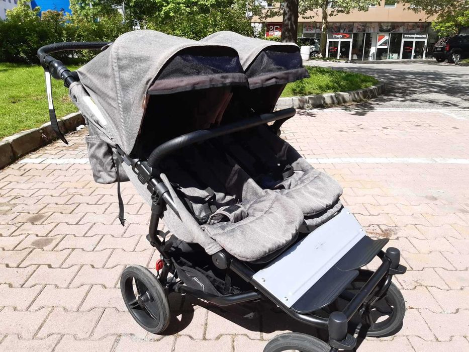 Количка за близнаци Mountain Buggy Luxury Edition + аксесоари