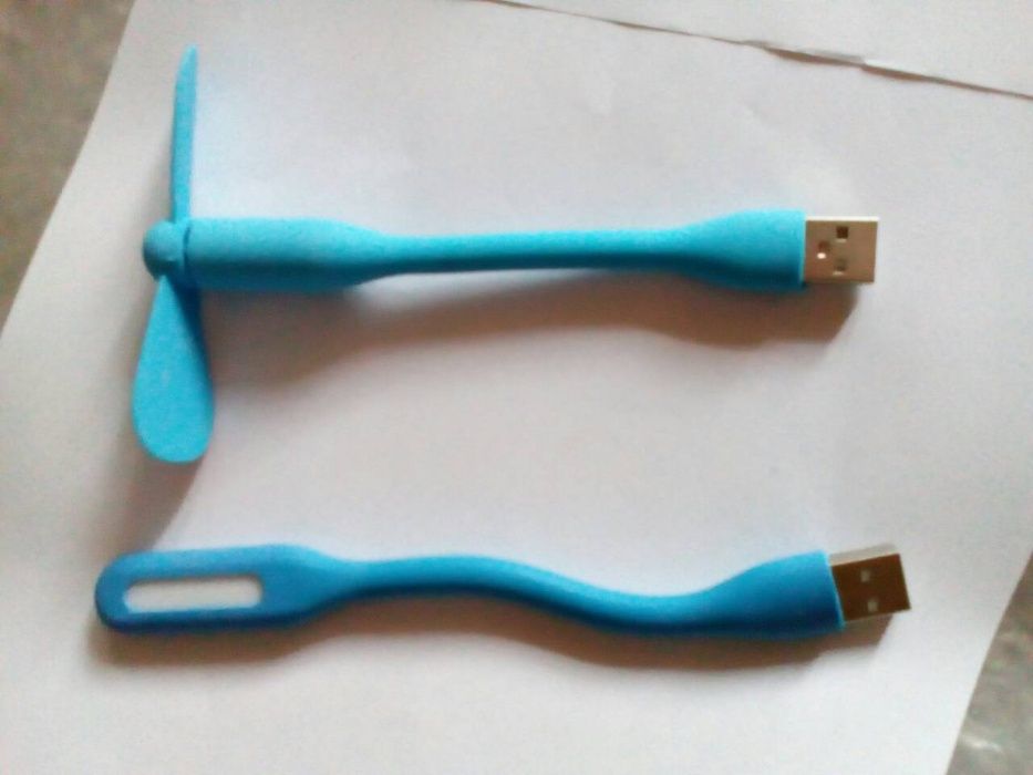 USB лампа и вентилатор