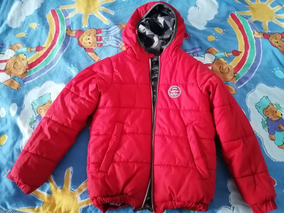 Детско марково яке с 2 лица за 15лв