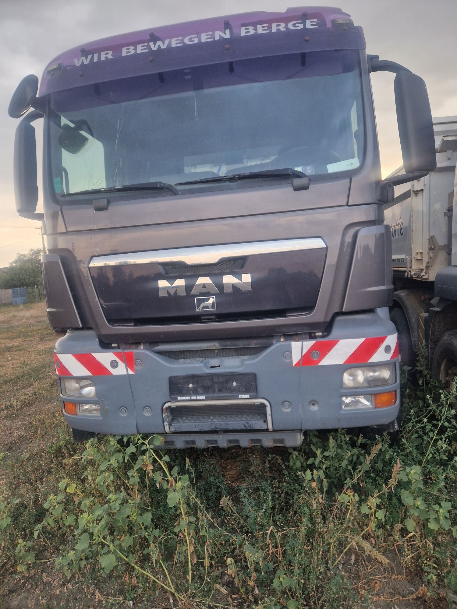 MAN TGS 8x4 Basculantă, 480 CP, Confort Max cu BORDMATIC și Climatroni