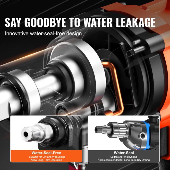 Masina de gaurit cu diamant 3000W,20-201mm,cu suport