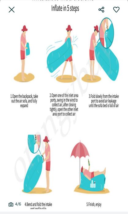 Saltea gonflabila Lazybag