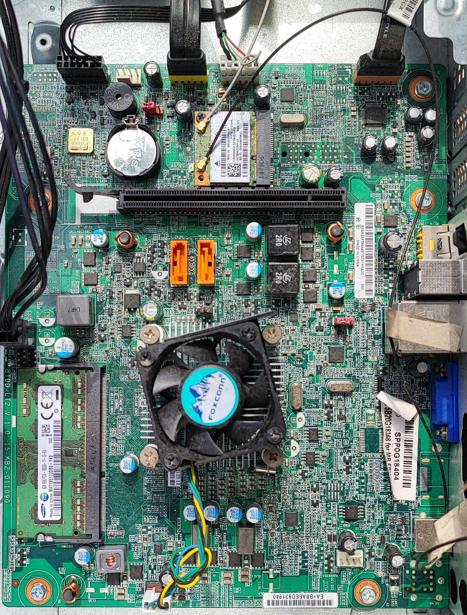Placa de baza mITX Lenovo procesor Intel J1800 10W Wii-F opt Ram DDR3L