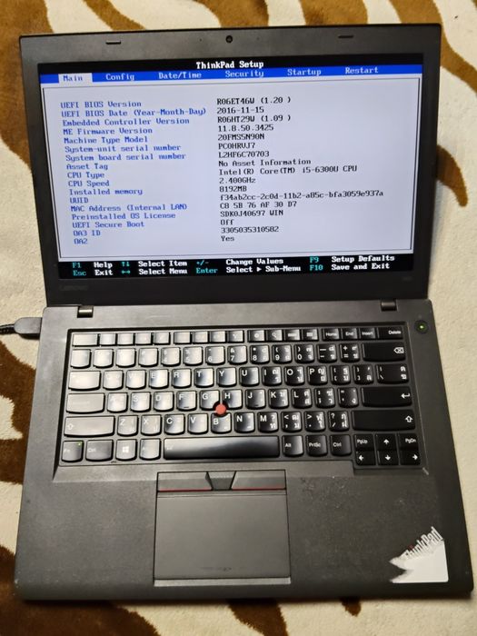 Laptop Lenovo Thinkpad X240,T440,T450,T460