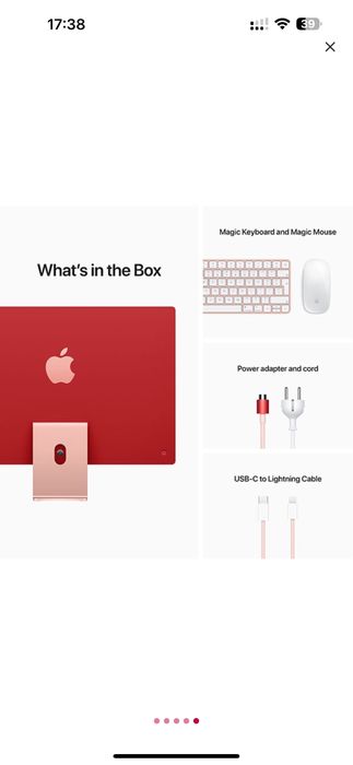 Vand sistem PC All in One Apple Imac 2021