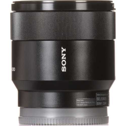 Obiectiv pentru filme SONY FE 50mm F2.8 Macro