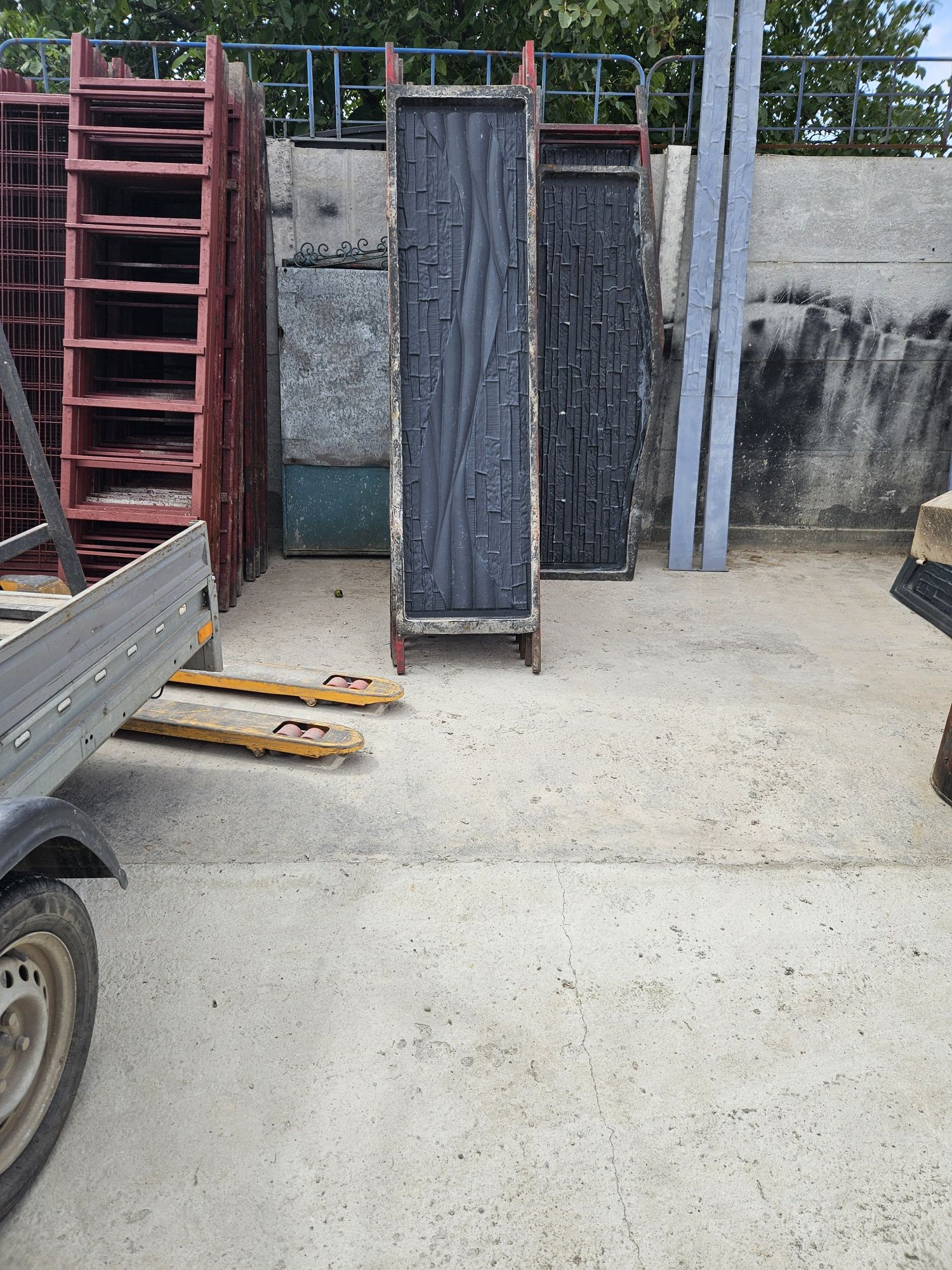 Matrițe pentru gard beton  Tărgi pentru matrițe